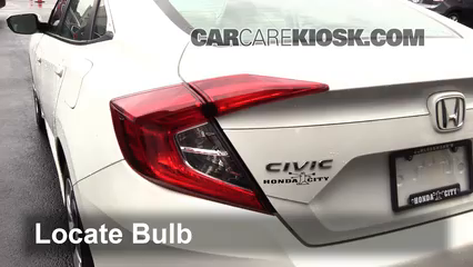 2016 Honda Civic LX 2.0L 4 Cyl. Sedan Lights Reverse Light (replace bulb)